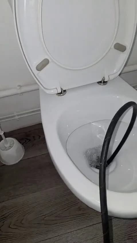 Débouchage WC à Paray-Vieille-Poste — avant
