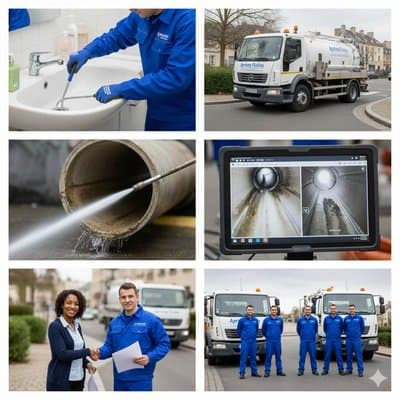 Nos plombiers déboucheurs experts de confiance - Aprime Fluides