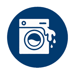 Pictogramme Débouchage Lave-vaisselle – Lave-linge — icône service Aprime Fluides, débouchage canalisation