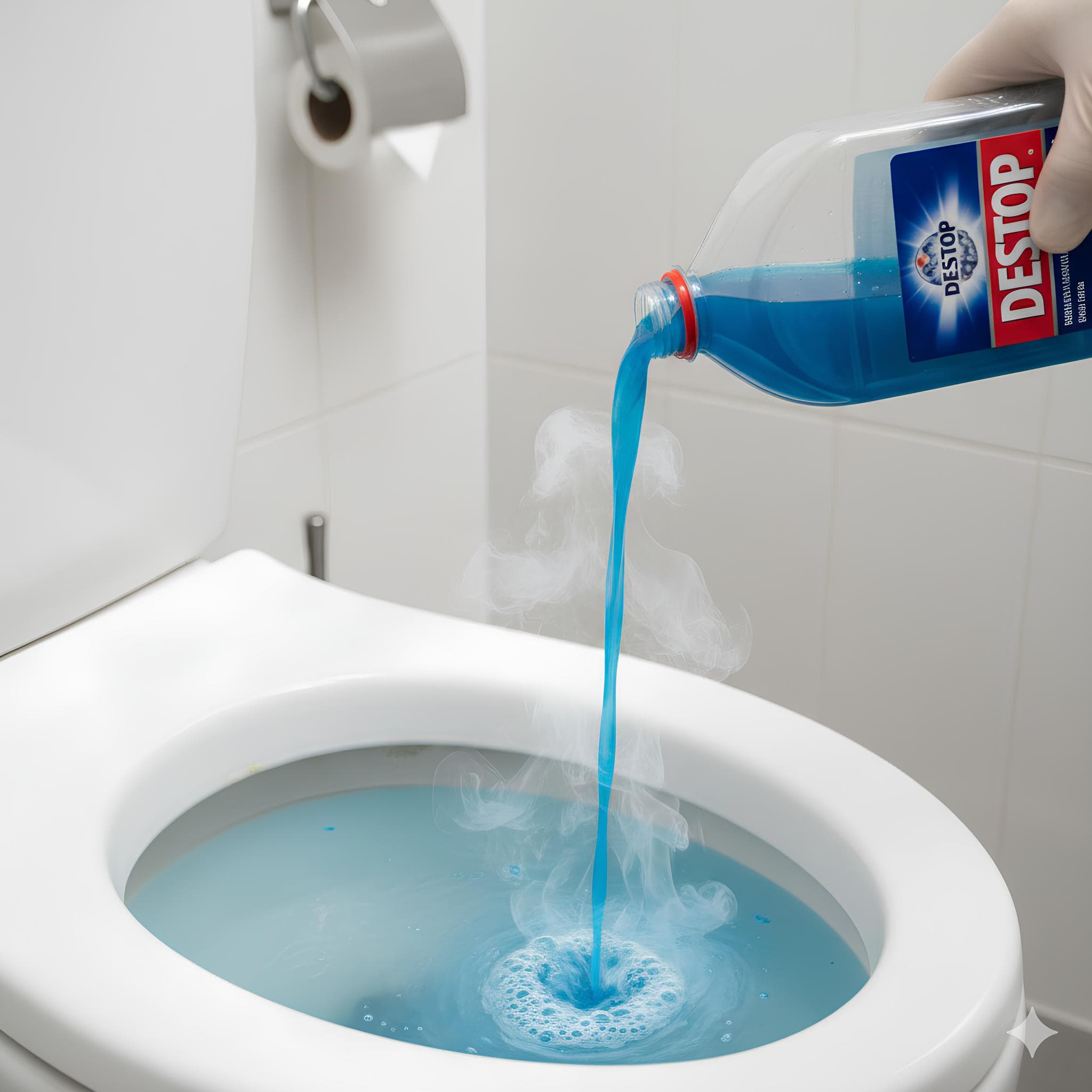 Peut-on mettre du Destop dans les WC ?