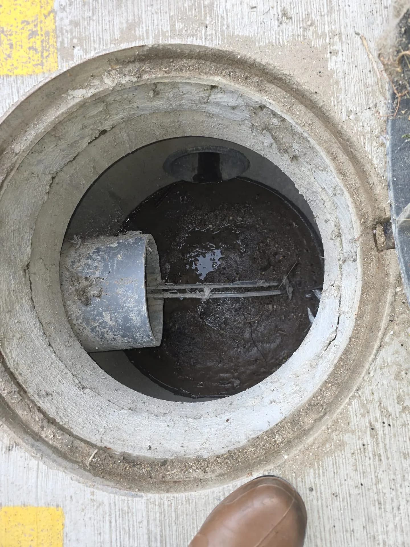 Curage canalisation à Eragny — après