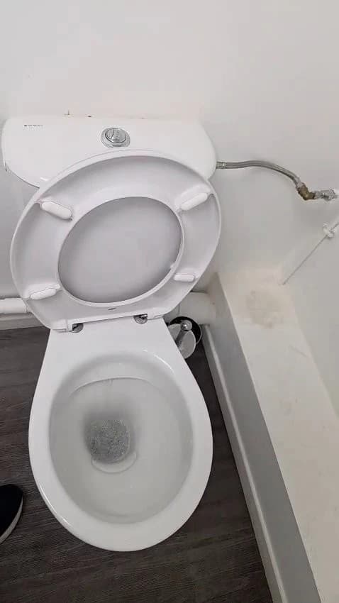 WC débouché à Courbevoie Bécon-les-Bruyères — après intervention