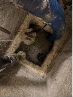 Vidange bac à graisse à Paris — après