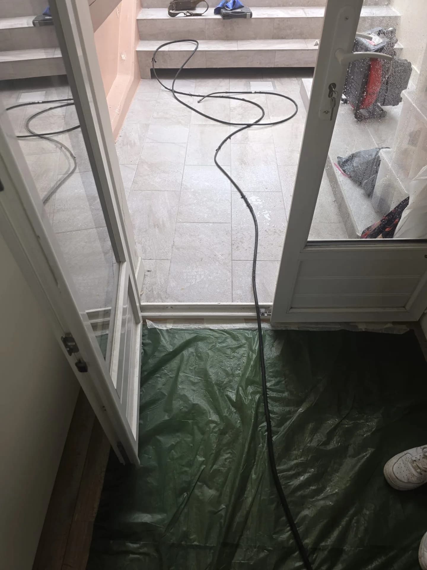 Recherche de fuite à Vitry-sur-Seine — avant