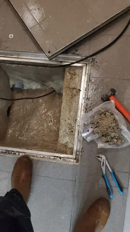 Débouchage regard extérieur