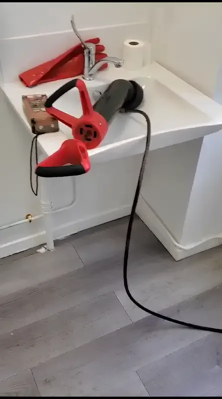 Débouchage évier / lavabo à Franconville — résultat