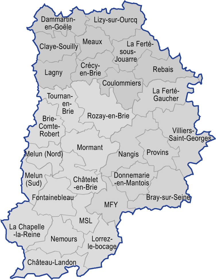 carte de 77