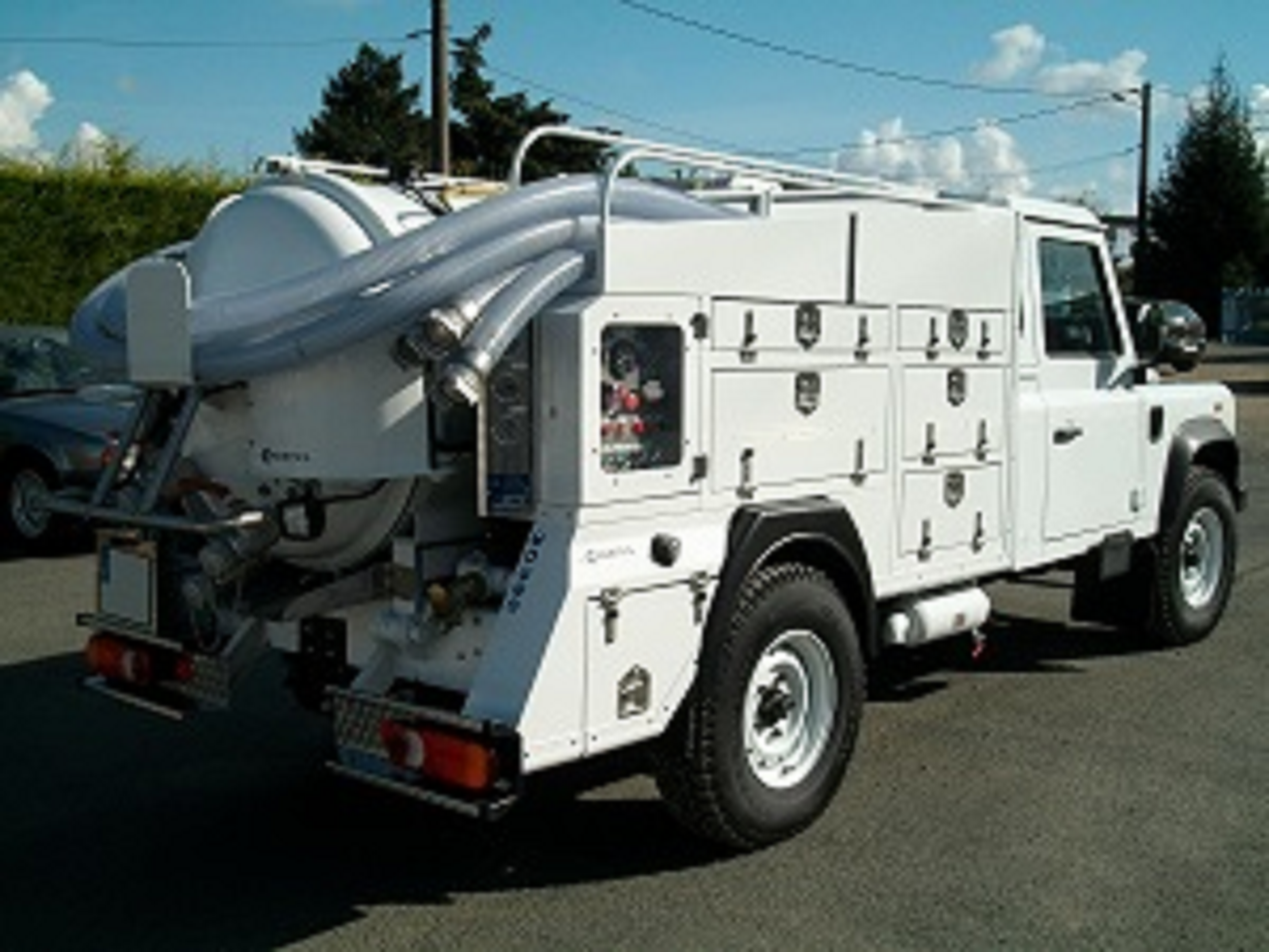 camion debouchage haute pression