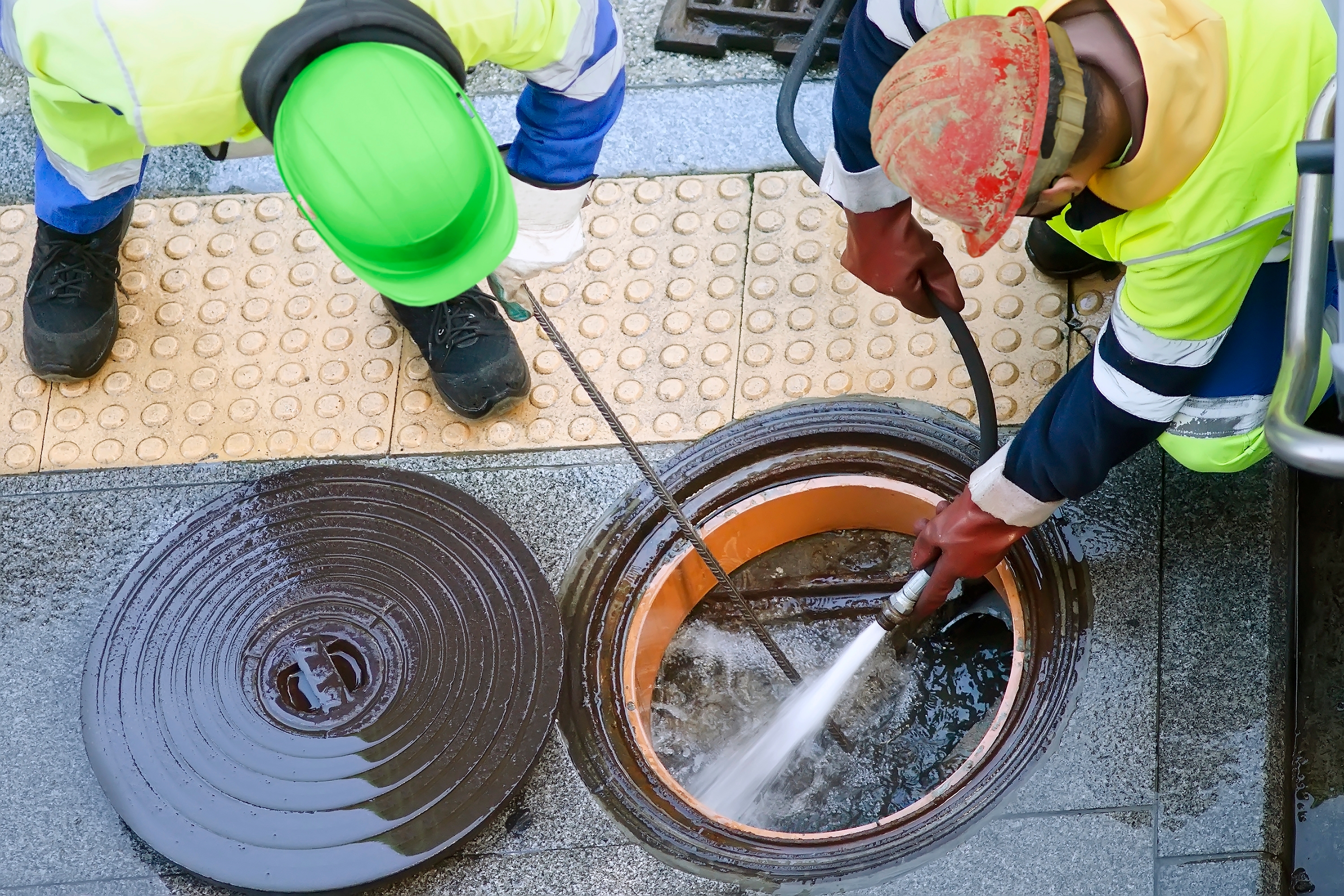 Canalisation bouchée