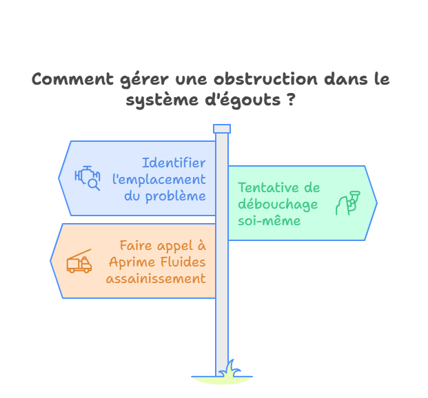 Que faire si le regard de tout à l’égout est bouchée ?