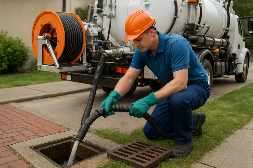 debouchage canalisation haute pression