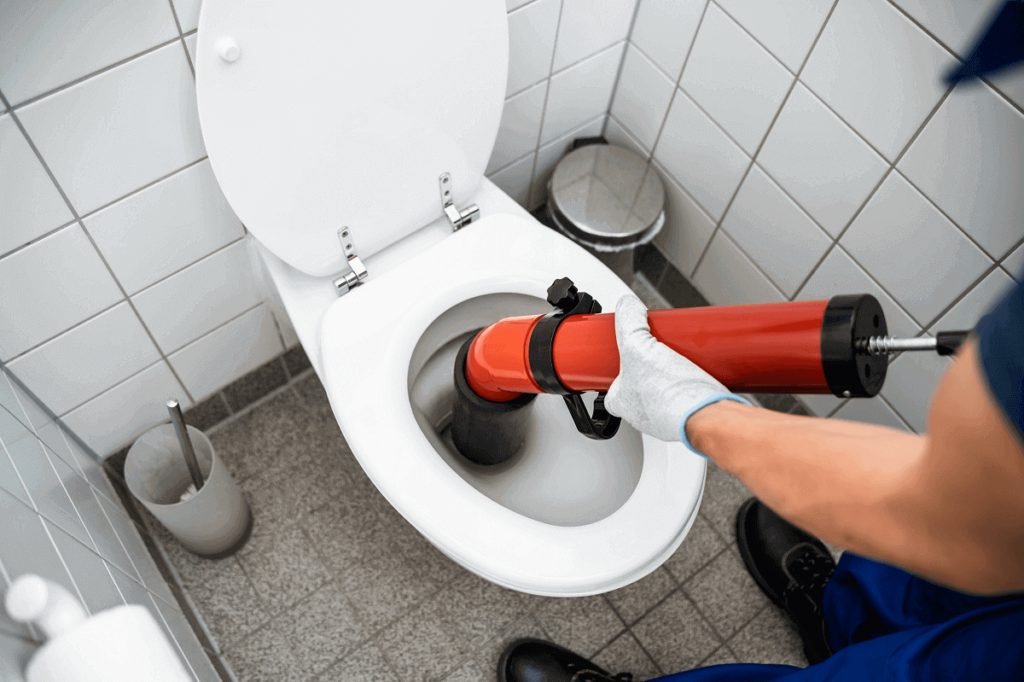 Intervention de plombier pour débouchage WC